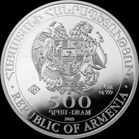 Arka Noego 1 uncja srebra 2025 - image 2