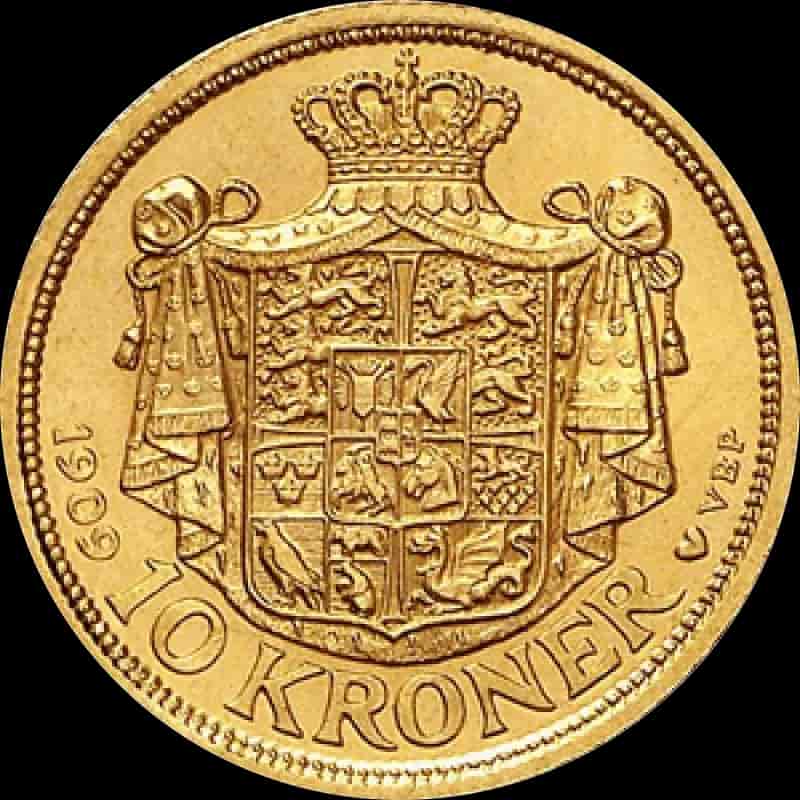 10 Koron Duńskich Fryderyk VIII - image 2