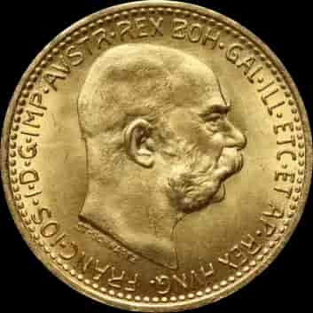 10 Koron Austriackich Nowe Bicie Mennicze - image 1