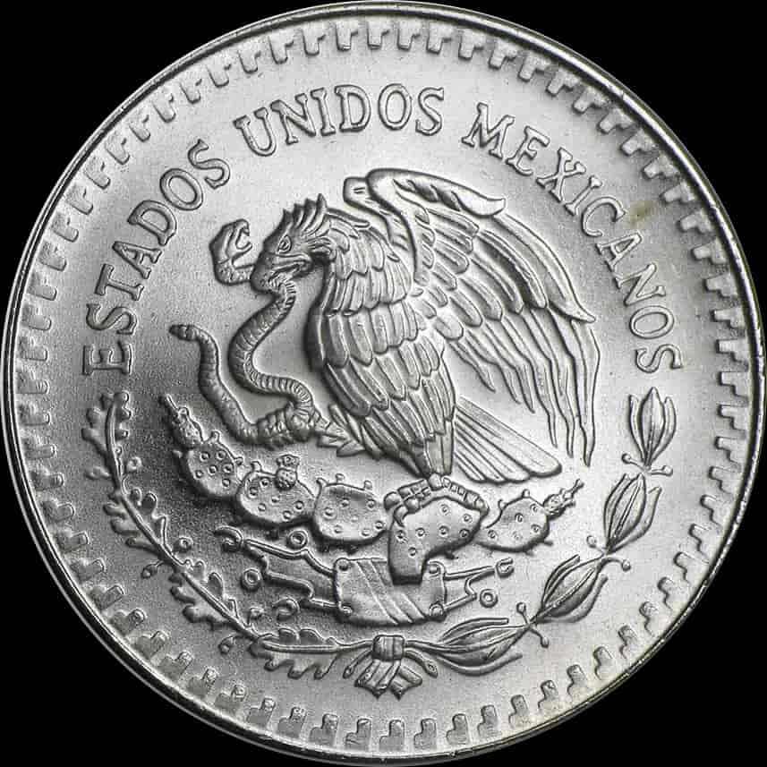 Mexican Libertad 1 uncja srebra 1990 - image 2