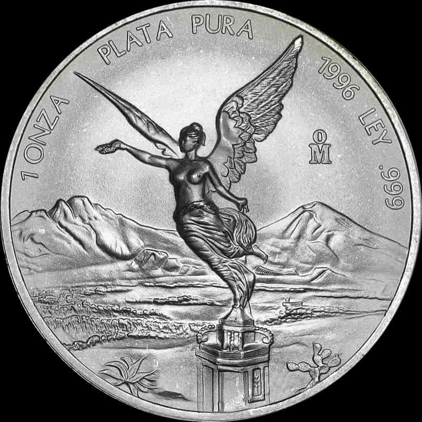 Mexican Libertad 1 uncja srebra 1996 - image 1