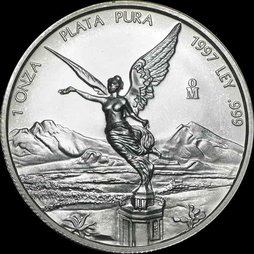 Mexican Libertad 1 uncja srebra 1997 - image 1