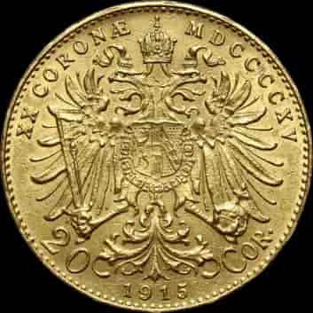 20 Koron Austriackich Nowe Bicie Mennicze - image 2