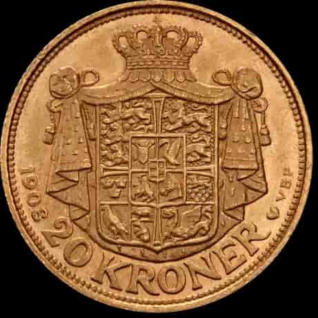 20 Koron Duńskich Fryderyk VIII - image 2
