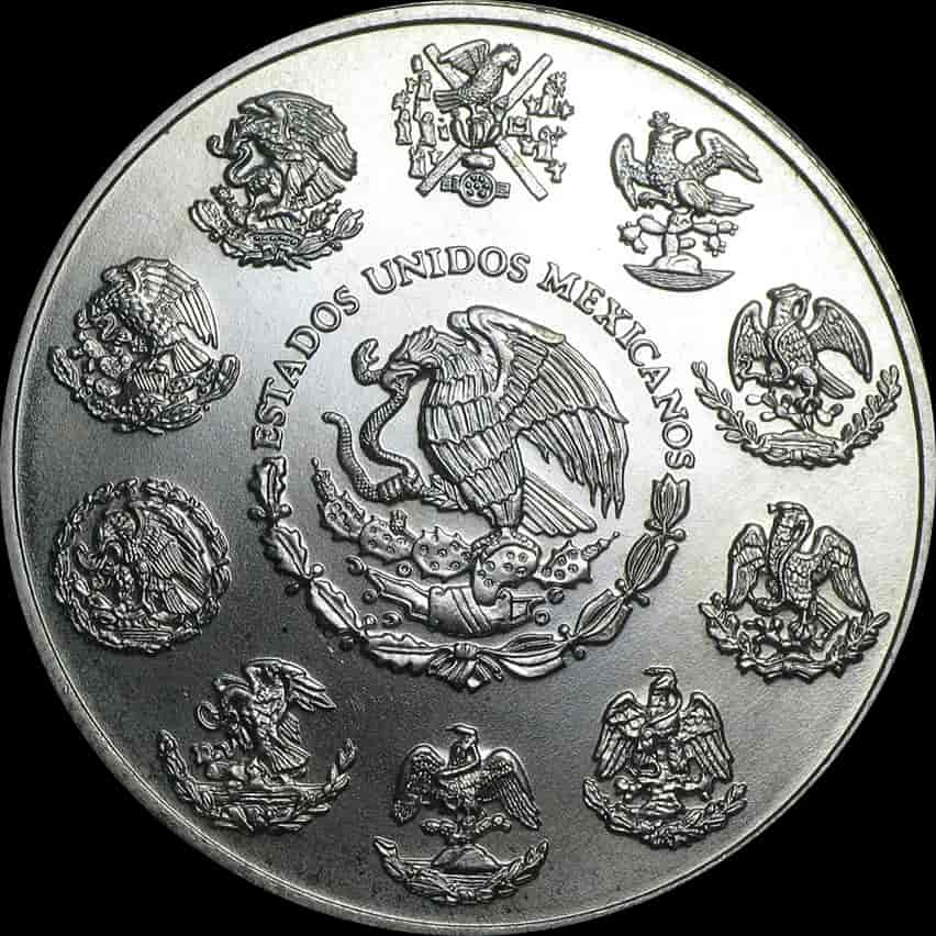 Mexican Libertad 1 uncja srebra 2003 - image 2