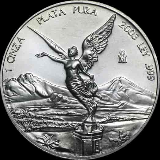 Mexican Libertad 1 uncja srebra 2003 - image 1