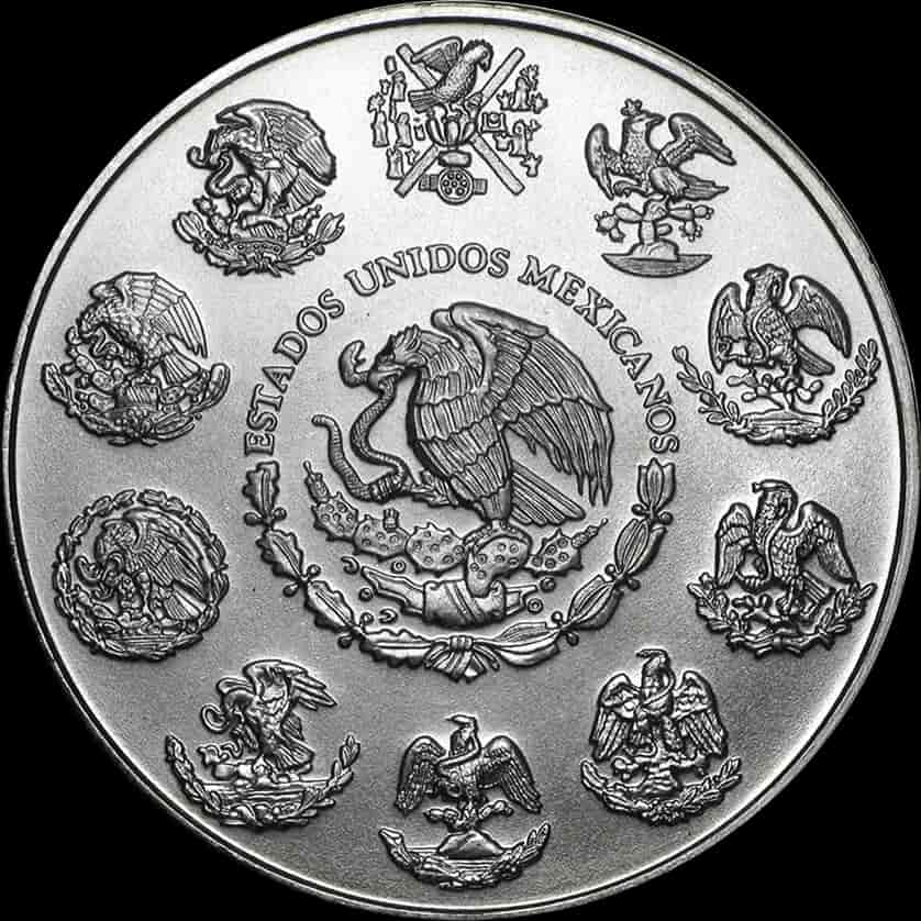 Mexican Libertad 1 uncja srebra 2007 - image 2