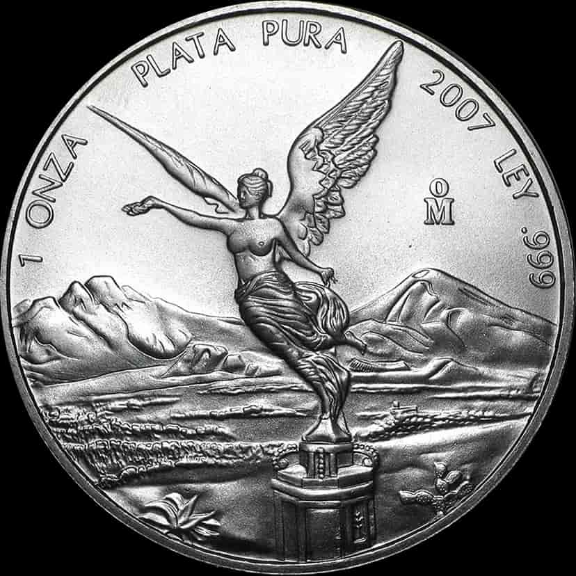 Mexican Libertad 1 uncja srebra 2007 - image 1