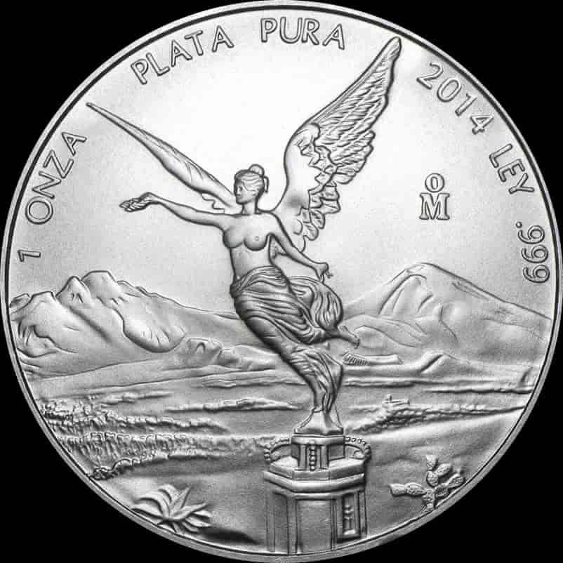 Mexican Libertad 1 uncja srebra 2014 - image 1