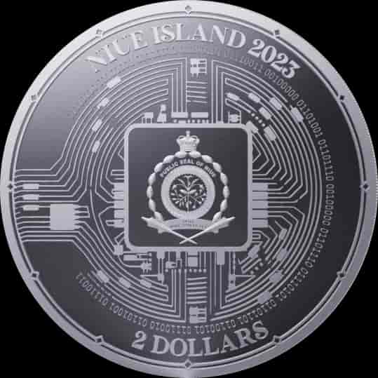 Bitcoin Niue 1 uncja Srebra 2023 - image 2