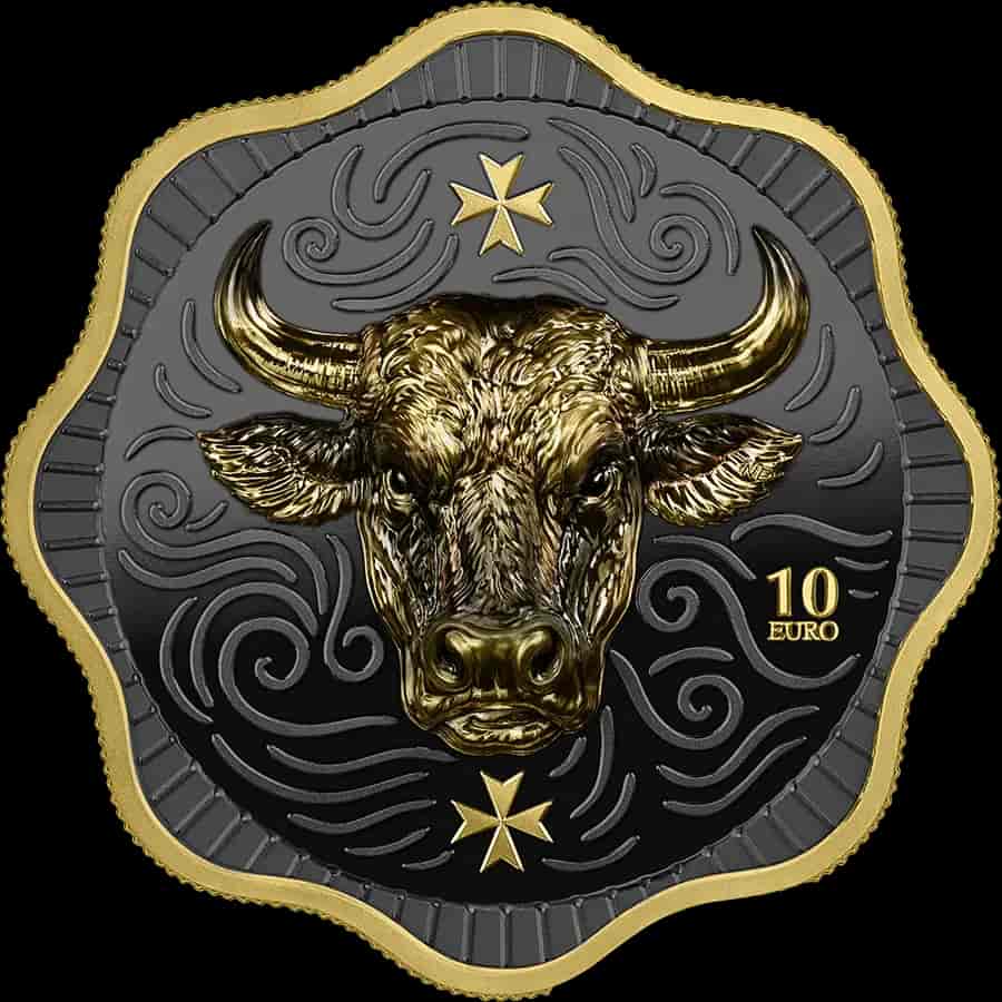 Malta Maltese Ox 2 uncje srebra High Relief 2025 - image 1