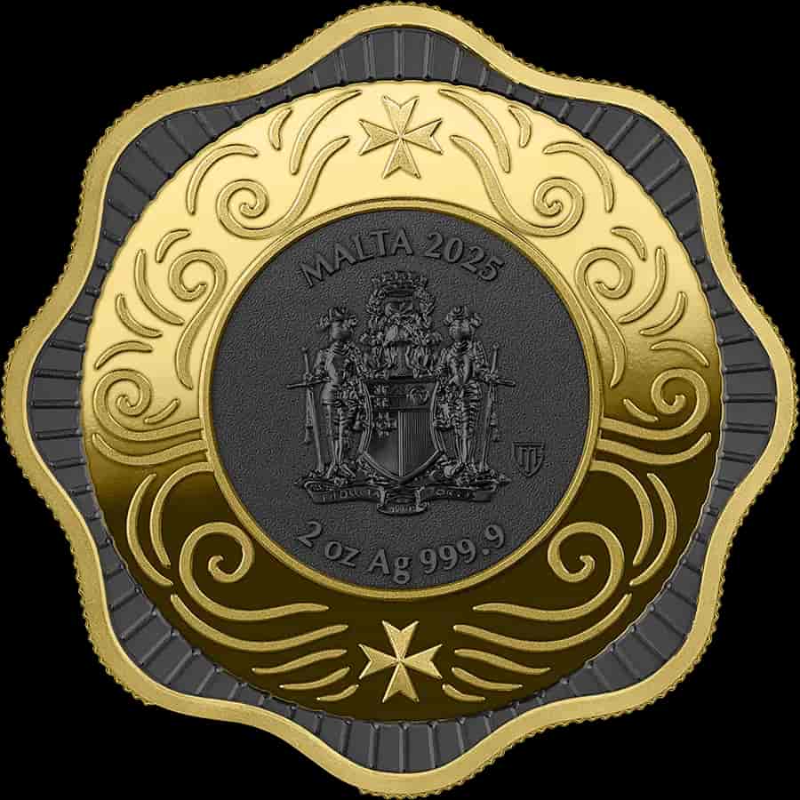 Malta Maltese Ox 2 uncje srebra High Relief 2025 - image 2