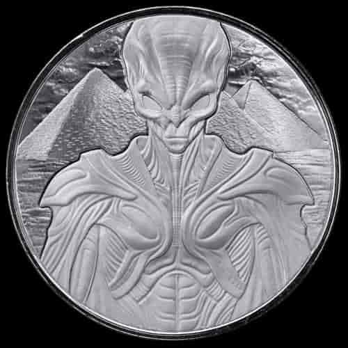 Samoa: Alien 1 uncja Srebra 2025 - image 1