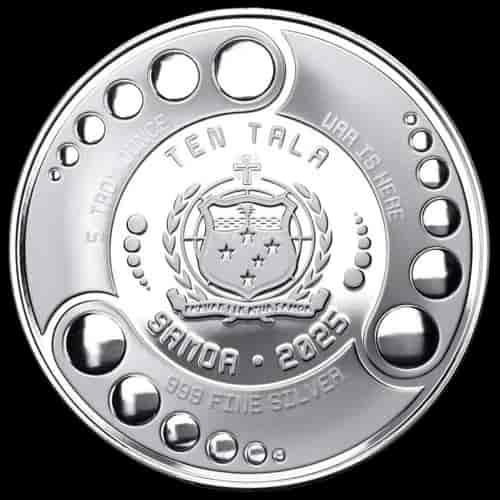 Samoa: Alien 5 uncji Srebra 2025 - image 2