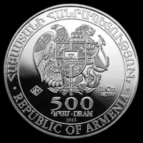 Arka Noego 1 uncja srebra 2015 - image 2