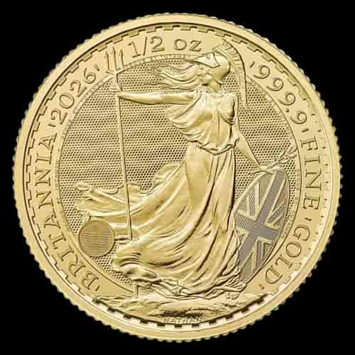 Britannia 1/2 uncji Złota 2026 - image 1
