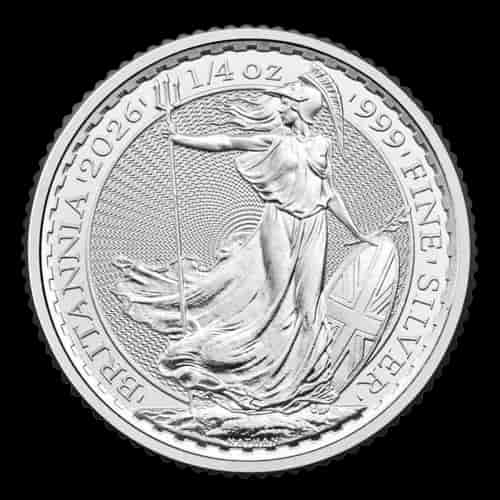 Britannia 1/4 uncji Srebra 2026 - image 1