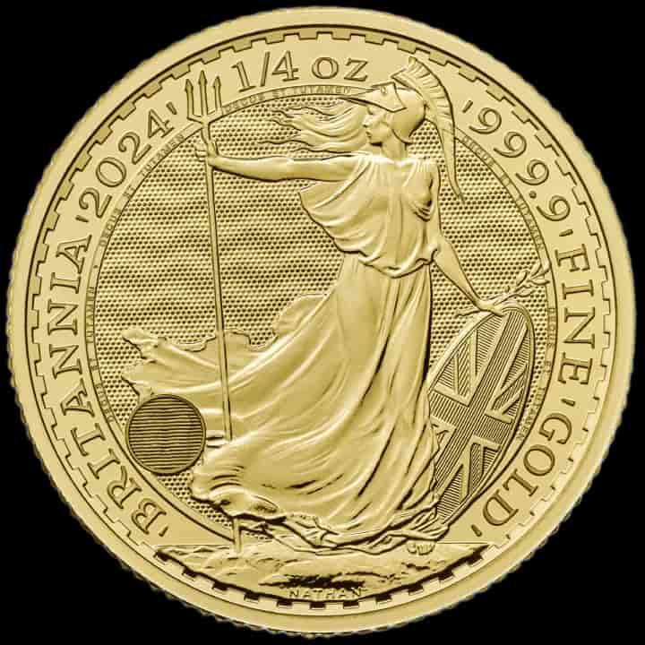 Britannia 1/4 uncji złota 2024 - image 1