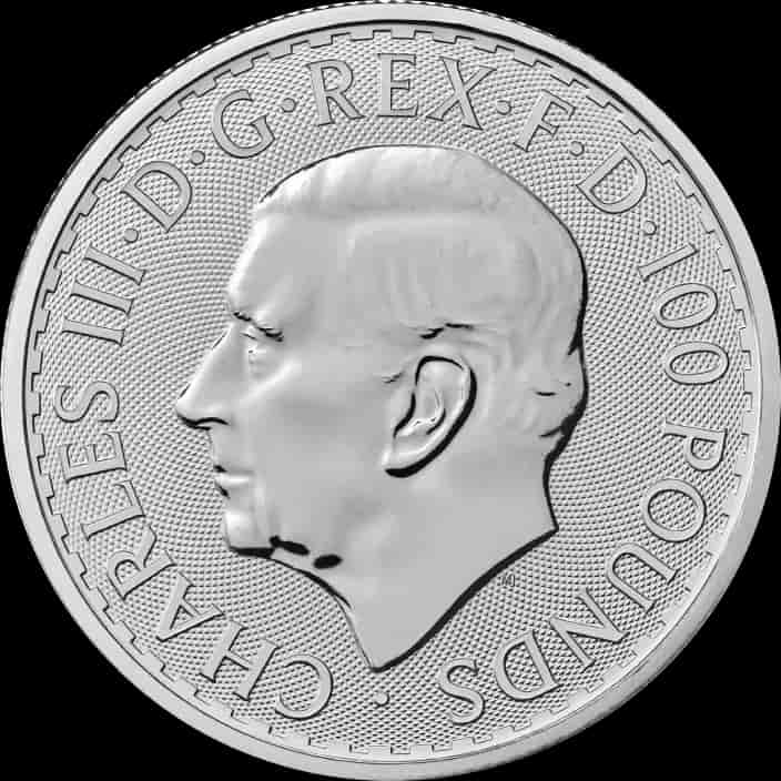 Britannia 1 uncja Platyny 2024 - image 2