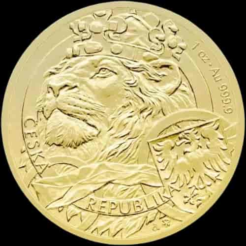 Czech Lion 1 uncja Złota 2025 - image 1