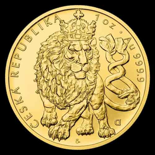 Czech Lion 1 uncja Złota 2026 - image 1