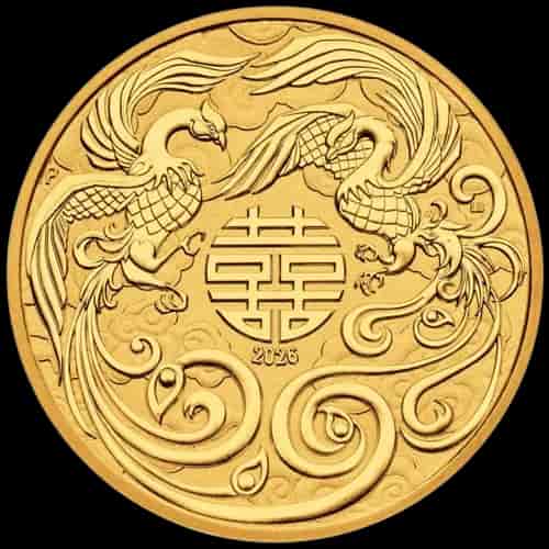 Double Phoenix - Chińskie Mity i Legendy 1 uncja Złota 2026 - image 1