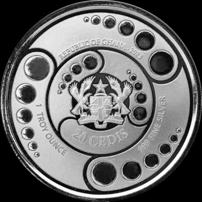 Ghana Alien 1 uncja Srebra 2023 - image 2