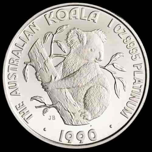 Koala 1 uncja platyny 1990 - image 1