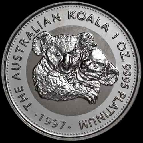 Koala 1 uncja platyny 1997 - image 1