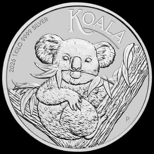 Koala 1000g Srebra 2026 - image 1