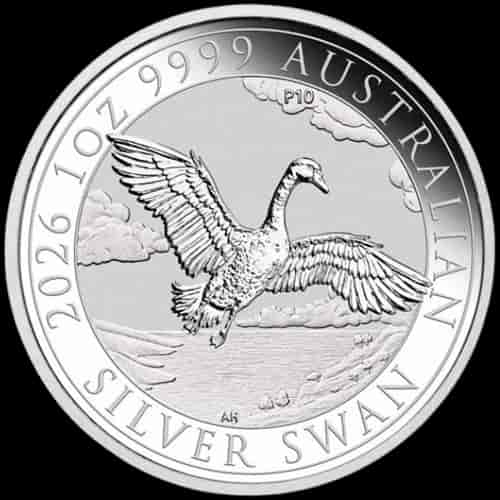 Australijski Łabędź 1 uncja srebra 2026 - image 1