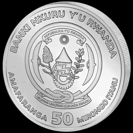 Rwanda: Nautical Ounce Mayflower 1 uncja srebra 2020 - image 2
