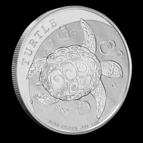 Żółw Szylkretowy 1 uncja srebra 2022 - image 1