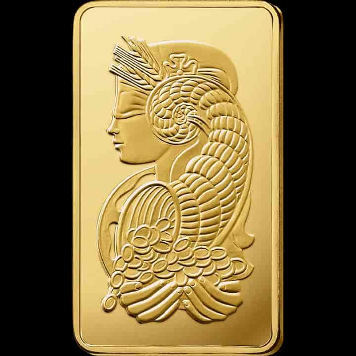 Sztabka 250g złota PAMP - image 1