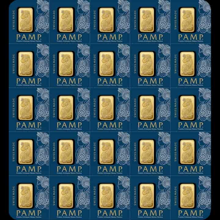 PAMP Lady Fortuna 25x1g złota  Multigram - image 1