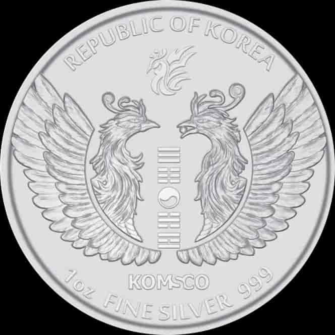 Korean Phoenix 1 uncja Srebra 2024 - image 2