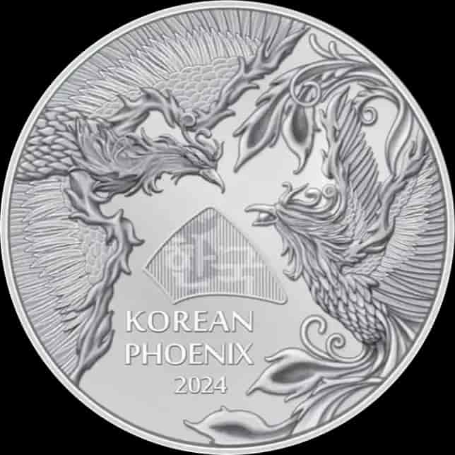 Korean Phoenix 1 uncja Srebra 2024 - image 1