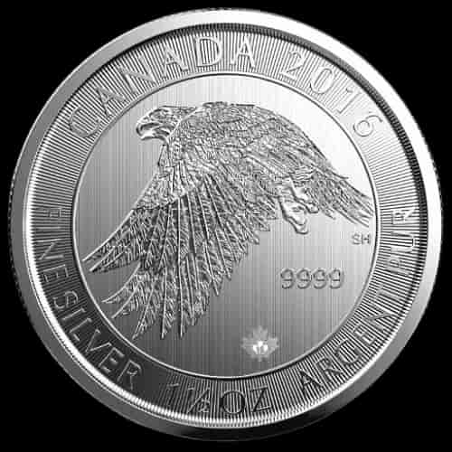 Snow Falcon 1,5 uncji Srebra 2016 - image 1