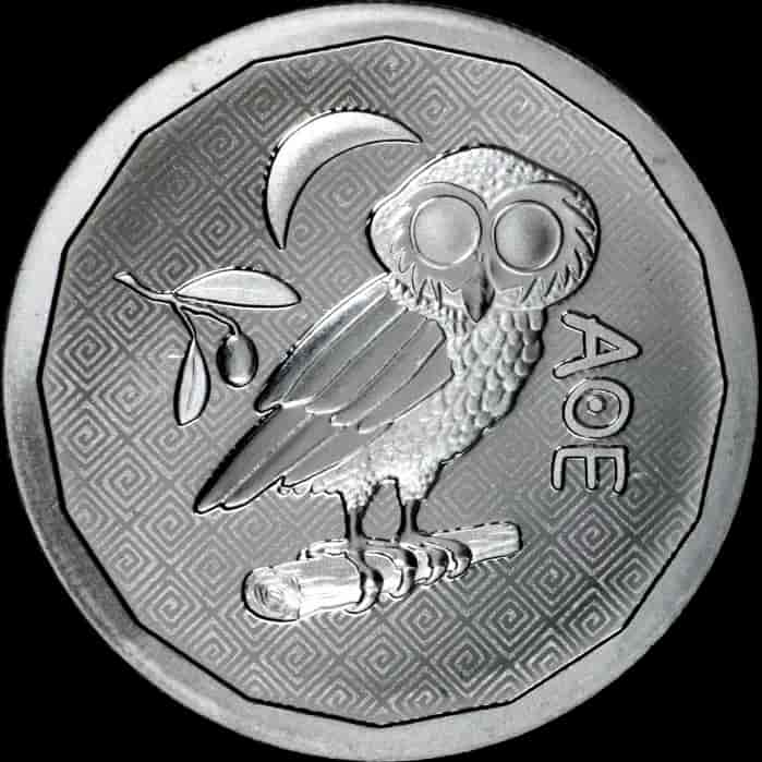 Ateńska Sowa 1 uncja srebra 2024 - image 1
