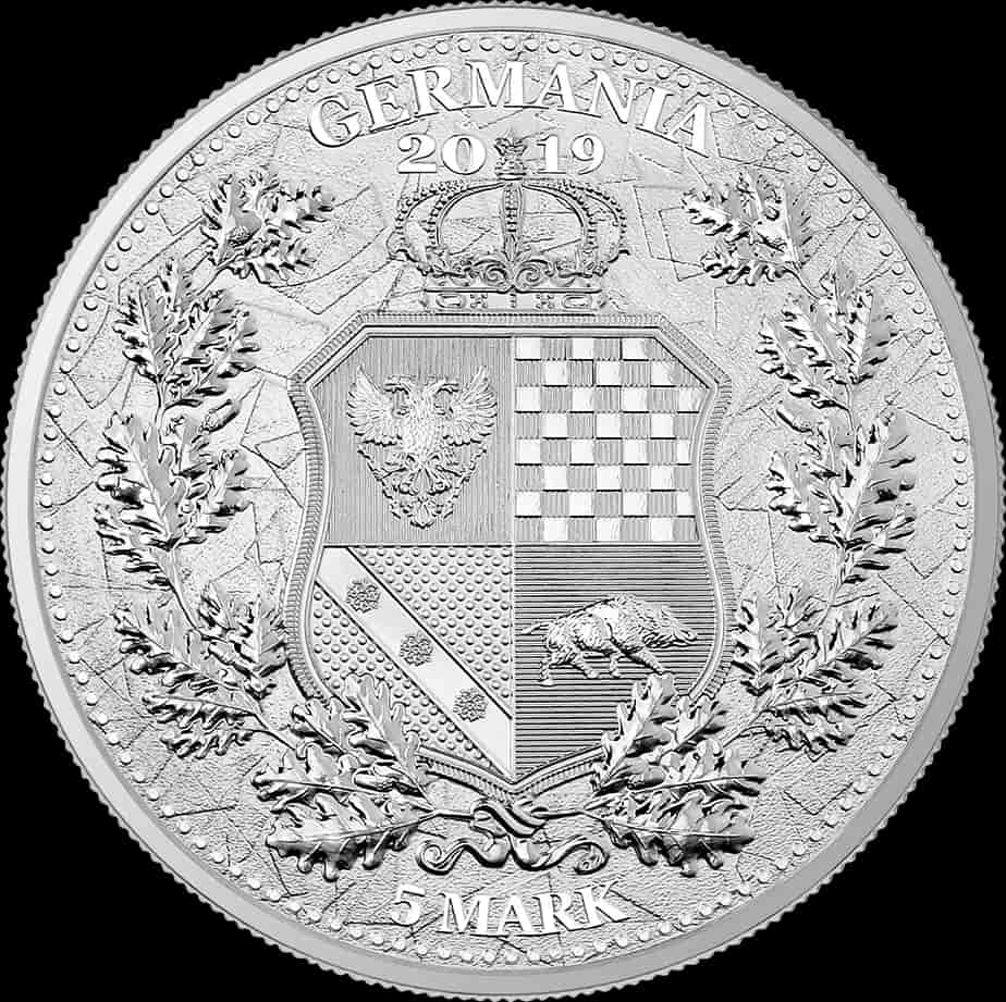 Allegorie: Britannia i Germania 1 uncja srebra 2019 - image 2