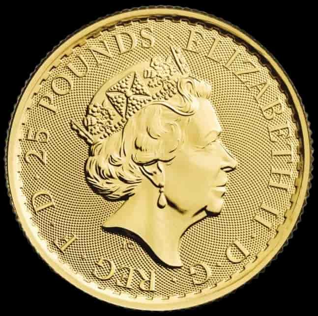 Britannia 1/4 uncji złota 2022 - image 2