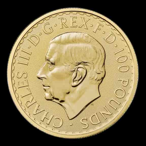 Britannia Król Karol III 1 uncja złota 2023 - image 2