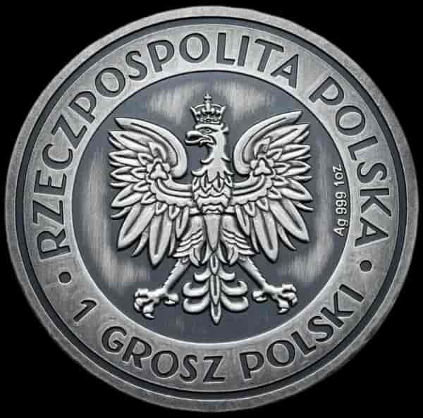 Folwark 1 uncja Srebra Antique - image 2