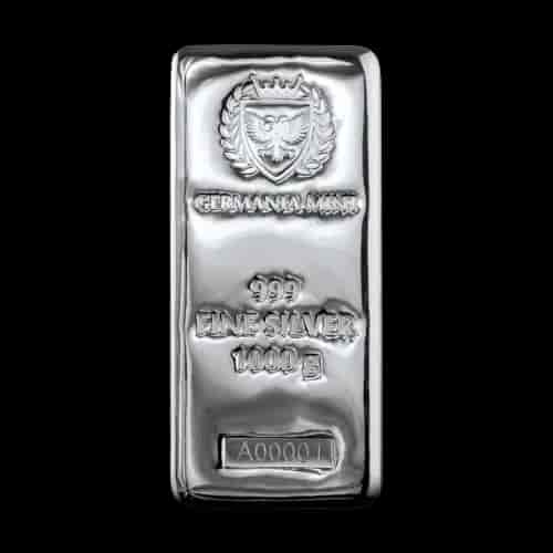 Sztabka 1000g srebra Germania Mint - image 1