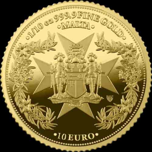 Malta Golden Eagle 1/10 uncji złota 2025 - image 2