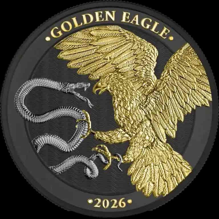 Malta Golden Eagle 1 uncja srebra 2026 Limited Edition - image 1