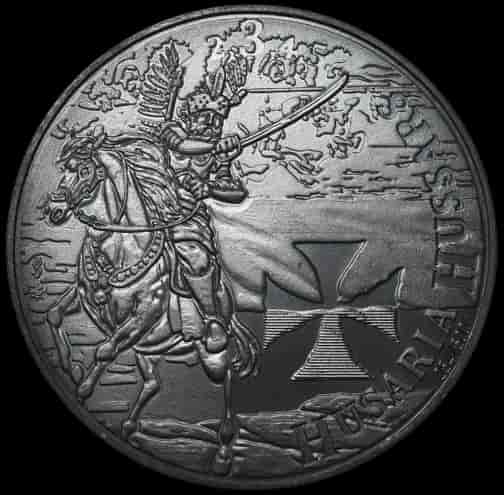 Husaria III Negro 1 uncja srebra 2024 - image 1