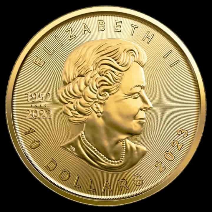 Kanadyjski Liść Klonowy 1/4 uncji złota 2023 - image 2