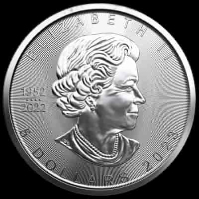 Kanadyjski Liść Klonowy 1 uncja srebra 2023 - image 2