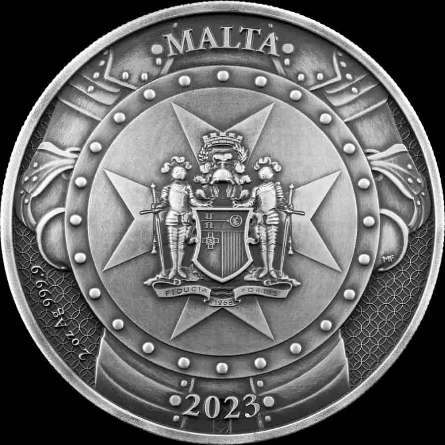Knights of the Past 2 uncje srebra 2023 High Relief - image 2